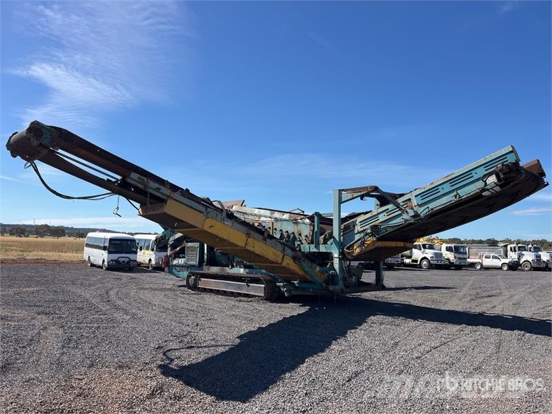 PowerScreen Warrior 1800 Tracked Screen Plant Machacadoras