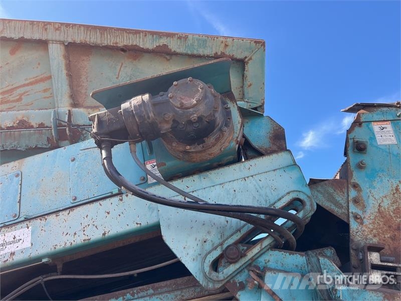 PowerScreen Warrior 1800 Tracked Screen Plant Machacadoras