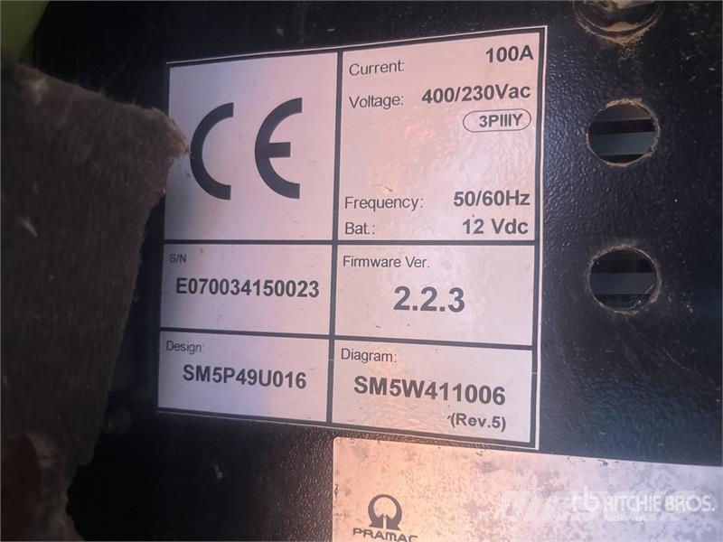Pramac GSW65 Naftové generátory