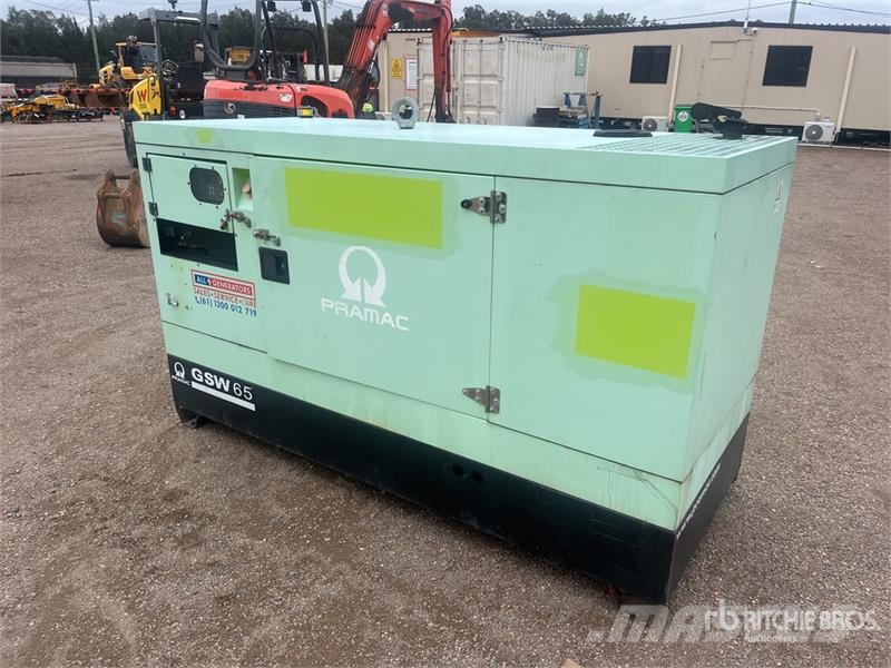 Pramac GSW65P 60 kVA Skid-Mounted Generator Set Naftové generátory