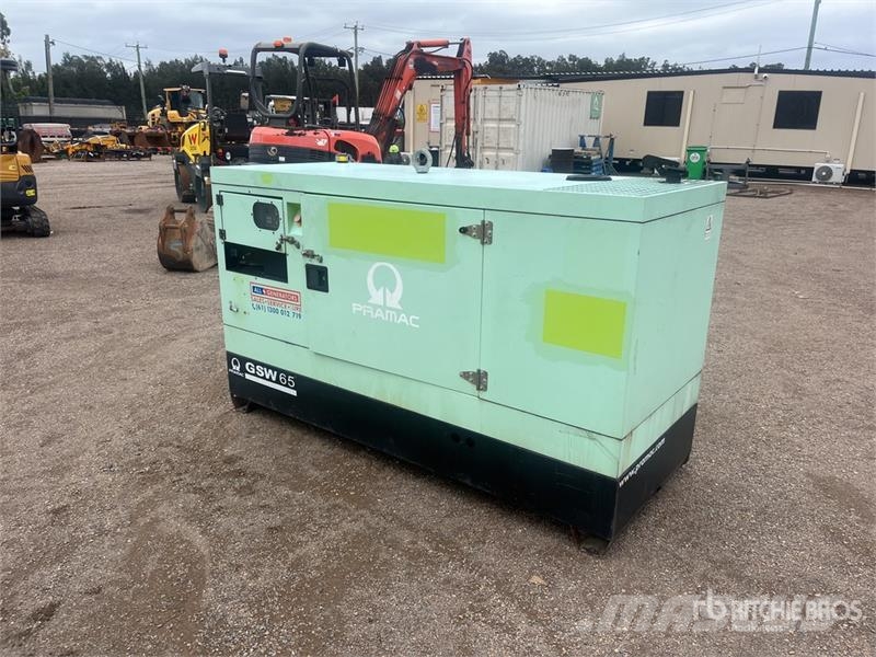 Pramac GSW65P 60 kVA Skid-Mounted Generator Set Naftové generátory