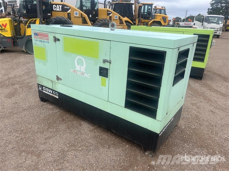 Pramac GSW65P 60 kVA Skid-Mounted Generator Set Naftové generátory