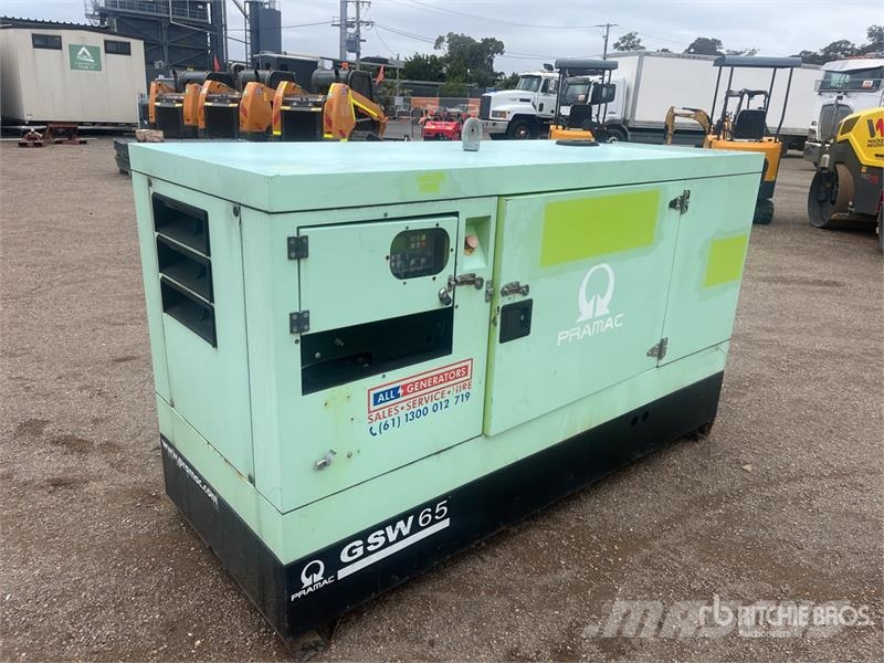 Pramac GSW65P 60 kVA Skid-Mounted Generator Set Naftové generátory