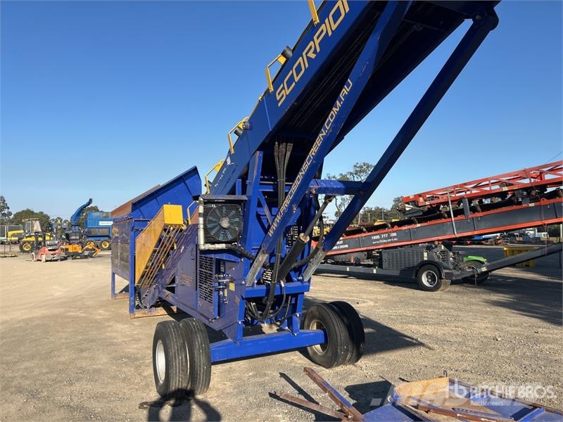 Precision Husky Screen Scorpion Reclaimer Portable Pugmill Screen Sita