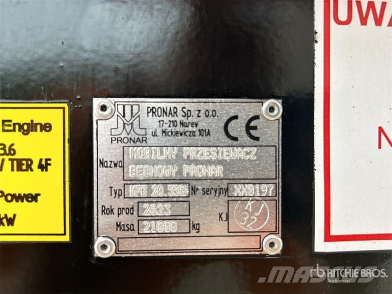 Pronar MPB 20.55GH Tracked Trommel Screen (Unused) Trommels