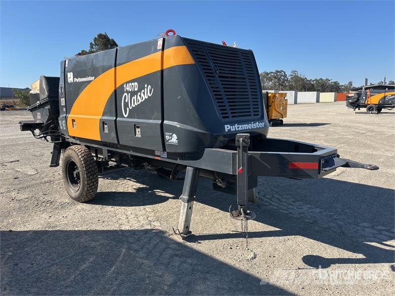 Putzmeister 1407D Concrete Pump (Unused) コンクリートポンプ車