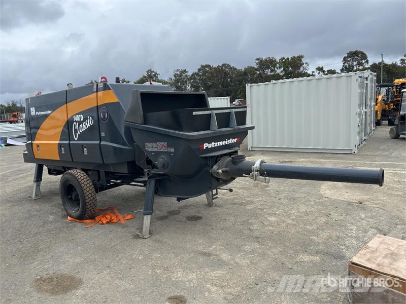Putzmeister 1407D Concrete Pump (Unused) 콘크리트 펌프카