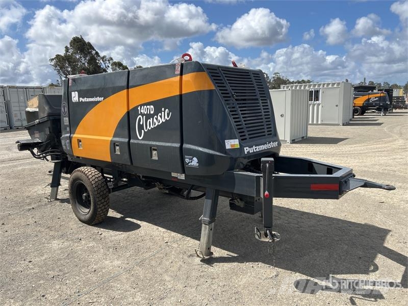 Putzmeister 1407D Concrete Pump (Unused) Samojezdne pompy do betonu