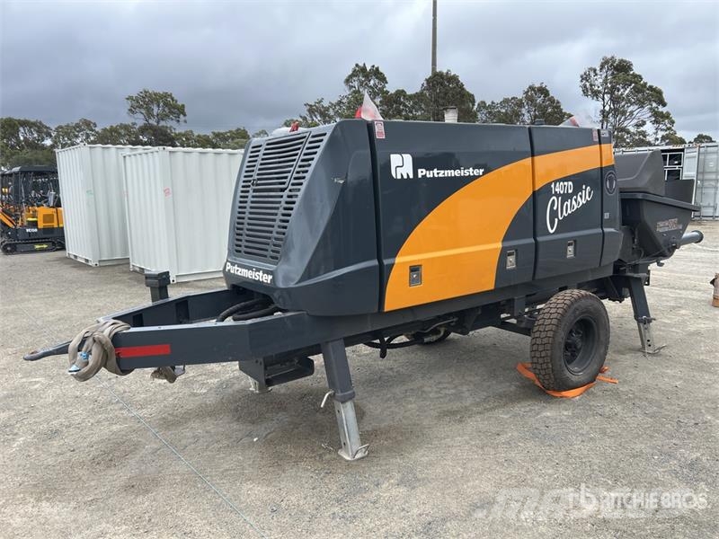 Putzmeister 1407D Concrete Pump (Unused) 콘크리트 펌프카