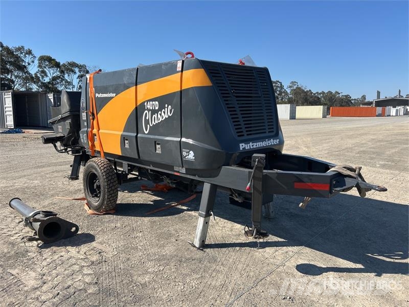 Putzmeister 1407D Concrete Pump (Unused) コンクリートポンプ車