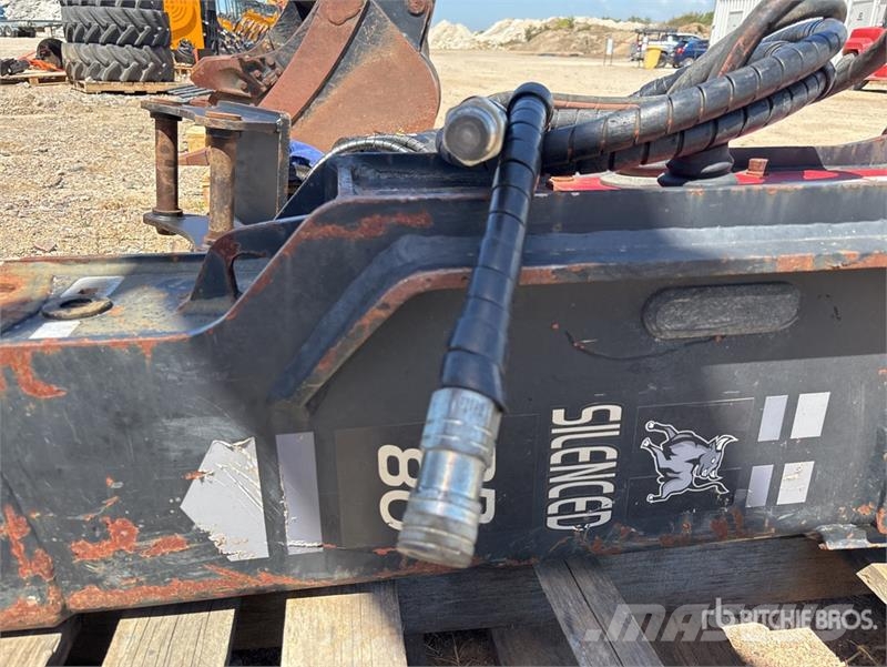 QLD Rock Breakers RB80 Hydraulic Breaker - Fits Hi Hammers / Breakers