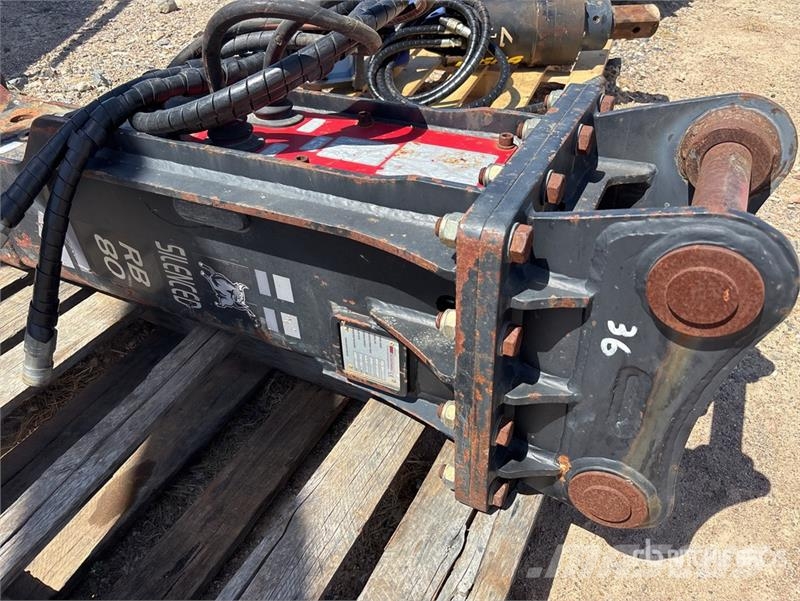 QLD Rock Breakers RB80 Hydraulic Breaker - Fits Hi Hammers / Breakers