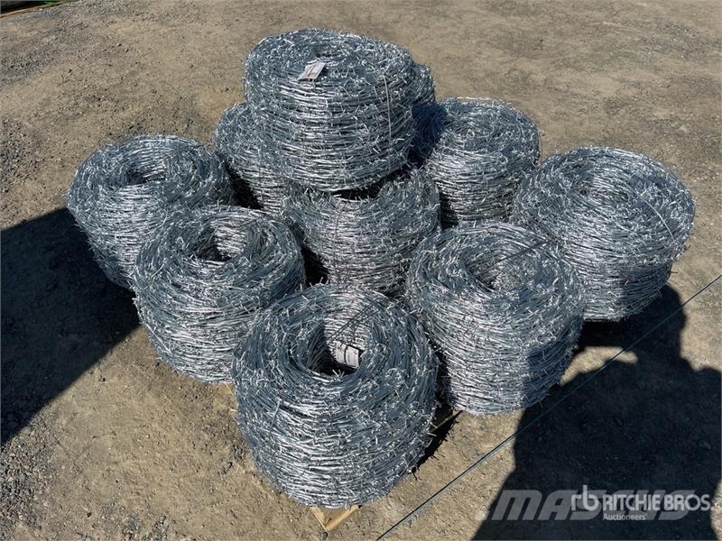  Quantity of (10)  BYT BW04 656Ft 4 Barbs Barbed Wi Građevinarstvo – ostalo
