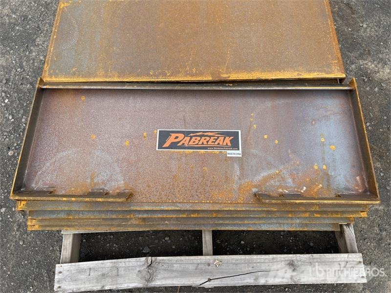 Quantity of (10) PABREAK UAP28 Skid Steer Attachm Other components