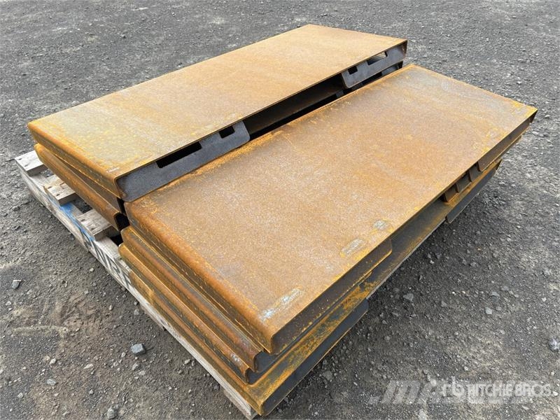 Quantity of (10) PABREAK UAP28 Skid Steer Attachm Other components