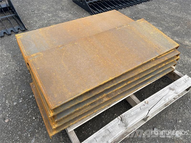 Quantity of (10) PABREAK UAP28 Skid Steer Attachm Other components