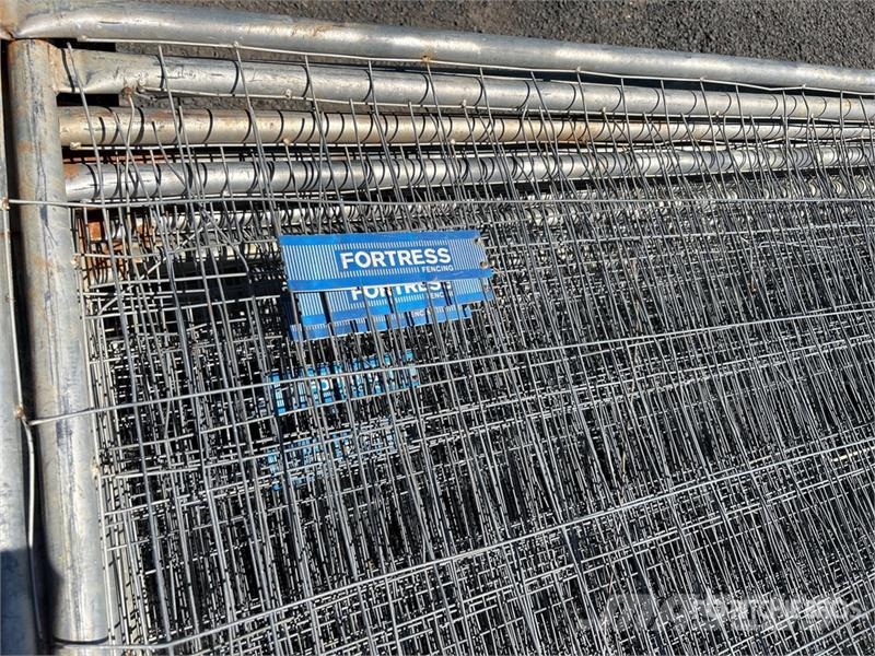  Quantity of 2.4 m x 2 m Galvanized Temporary Site  Other components