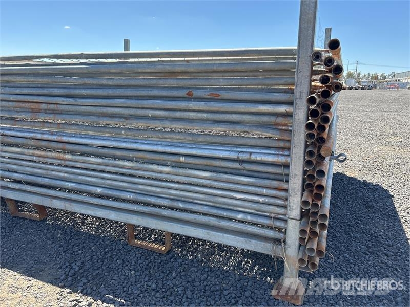 Quantity of 2.4 m x 2 m Galvanized Temporary Site  Other components