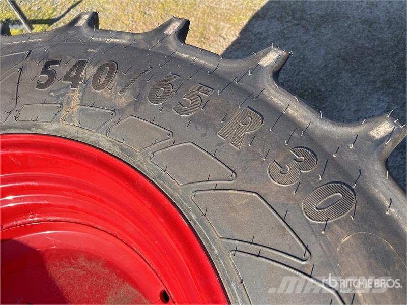 Quantity of (2) 540/65R30 Tires Tyres, wheels and rims
