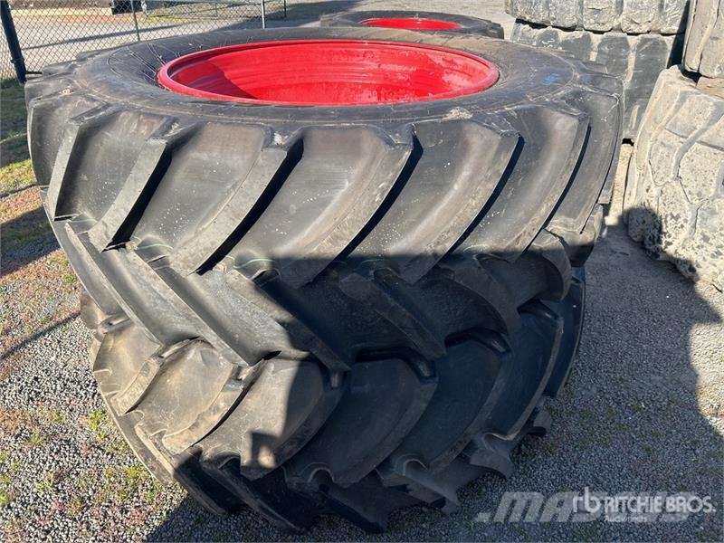 Quantity of (2) 650/65R42 Tires Tyres, wheels and rims