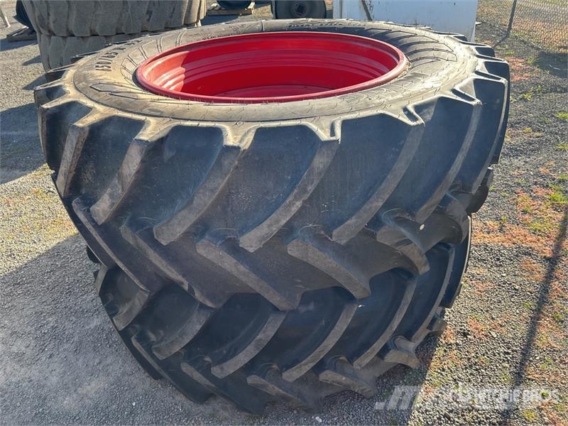 Quantity of (2) 650/65R42 Tires Tyres, wheels and rims