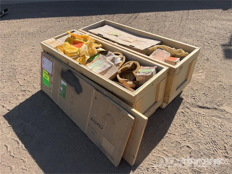 Quantity of (2) Crates of Assorted Parts (Unused) Other components