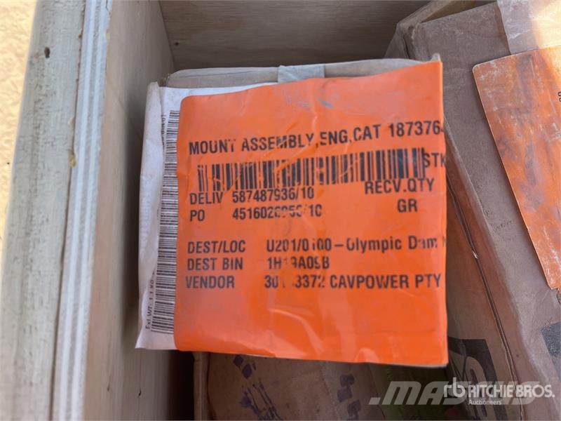 Quantity of (2) Crates of Assorted Parts (Unused) Other components
