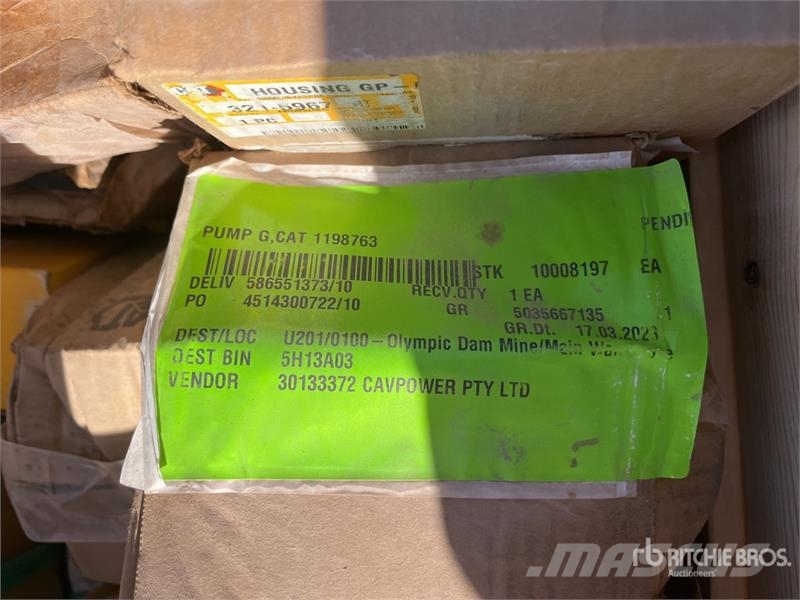 Quantity of (2) Crates of Assorted Parts (Unused) Other components