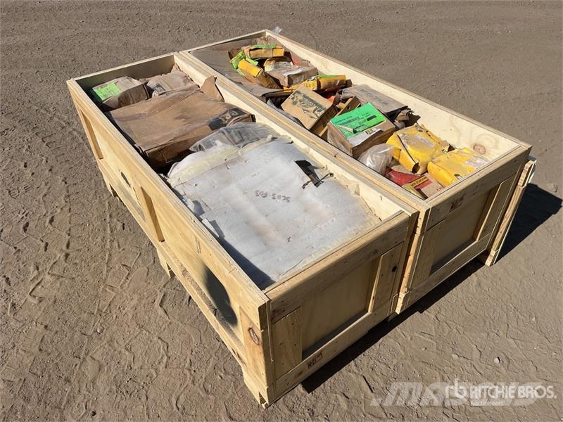 Quantity of (2) Crates of Assorted Parts (Unused) Other components