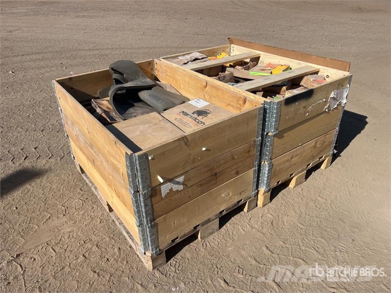 Quantity of (2) Crates of Assorted Parts (Unused) Other components