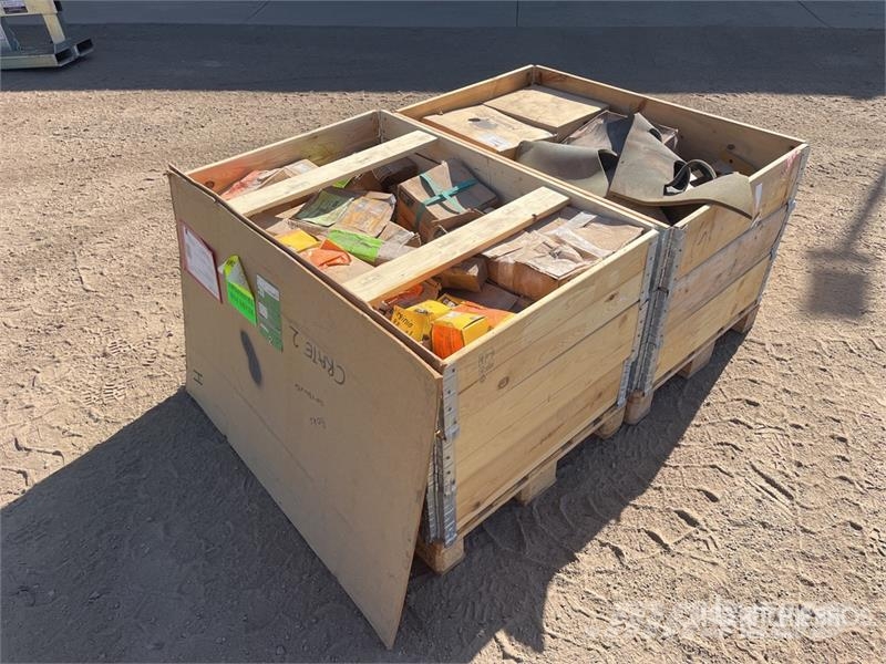 Quantity of (2) Crates of Assorted Parts (Unused) Other components