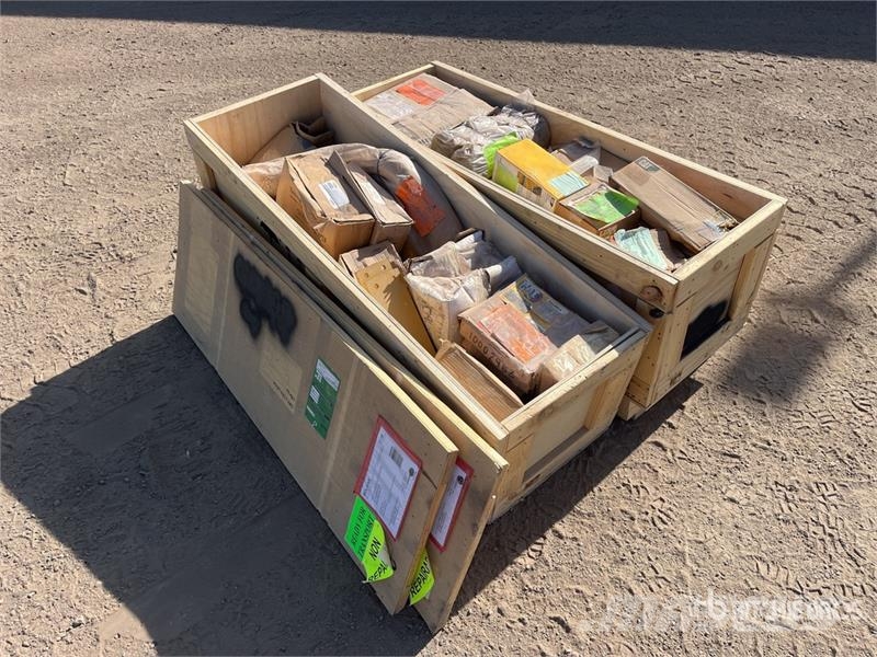 Quantity of (2) Crates of Assorted Parts (Unused) Other components