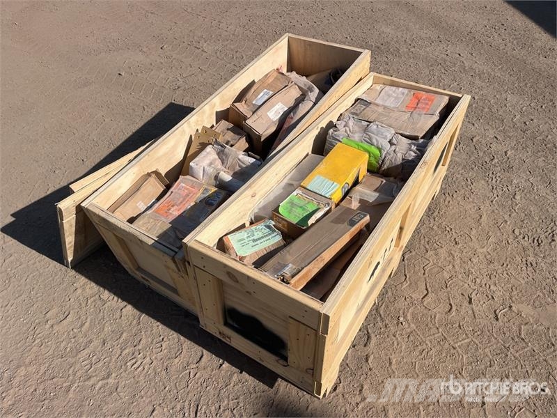 Quantity of (2) Crates of Assorted Parts (Unused) Other components
