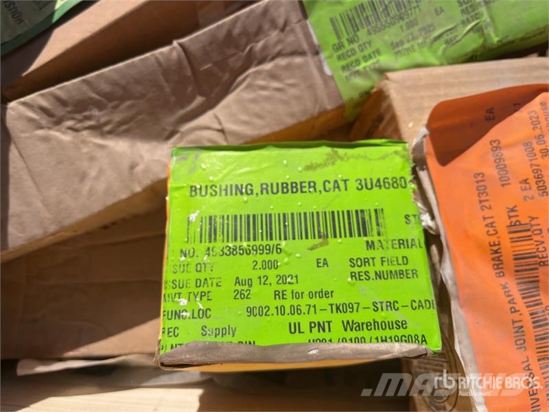 Quantity of (2) Crates of Assorted Parts (Unused) Other components