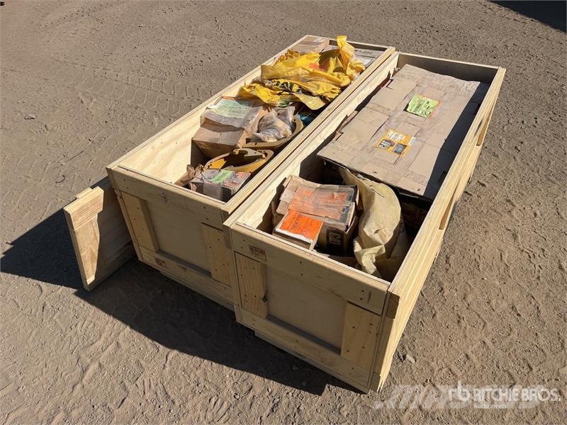 Quantity of (2) Crates of Assorted Parts (Unused) Other components