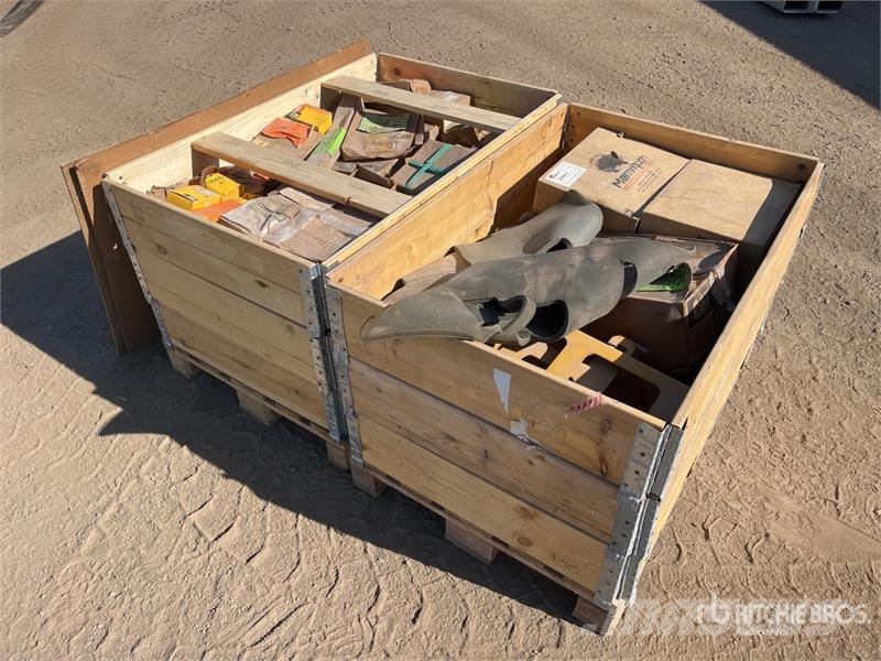 Quantity of (2) Crates of Assorted Parts (Unused) Other components