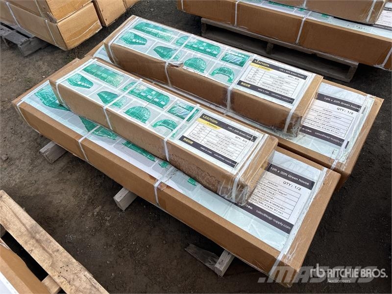 Quantity of (2) LEAPtools 20 ft x 10 ft x 6.5 ft G Other components