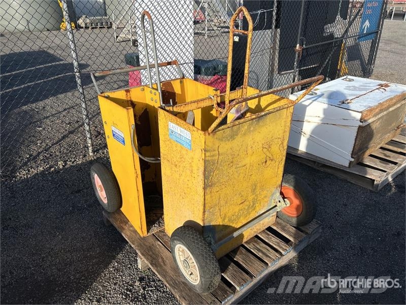  Quantity of (2) Oxy / Acet Bottle Trolleys Other