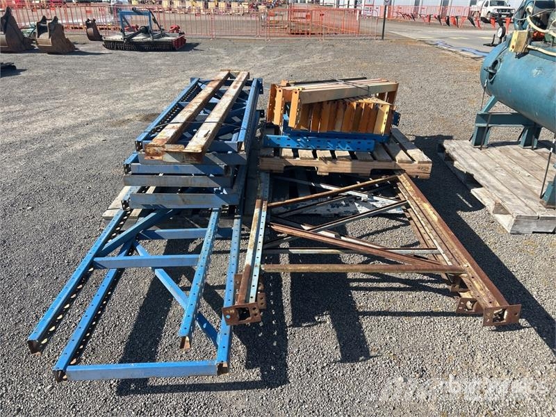 Quantity of (2) Pallets of Pallet Racking Other components
