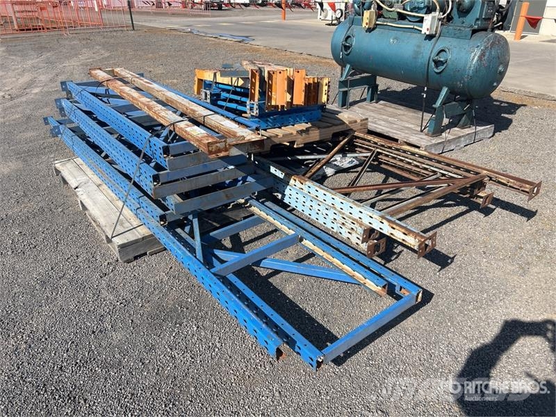 Quantity of (2) Pallets of Pallet Racking Other components