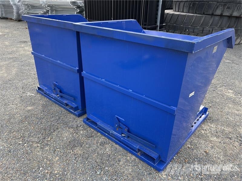 Quantity of (2) Suihe N-1CY -2 Self-Dumping Hoppe Säiliöt ja siilot