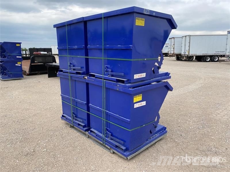  Quantity of (2)  Suihe N-1CY-4 1 cyd Self-Dumping  Tanke og spande
