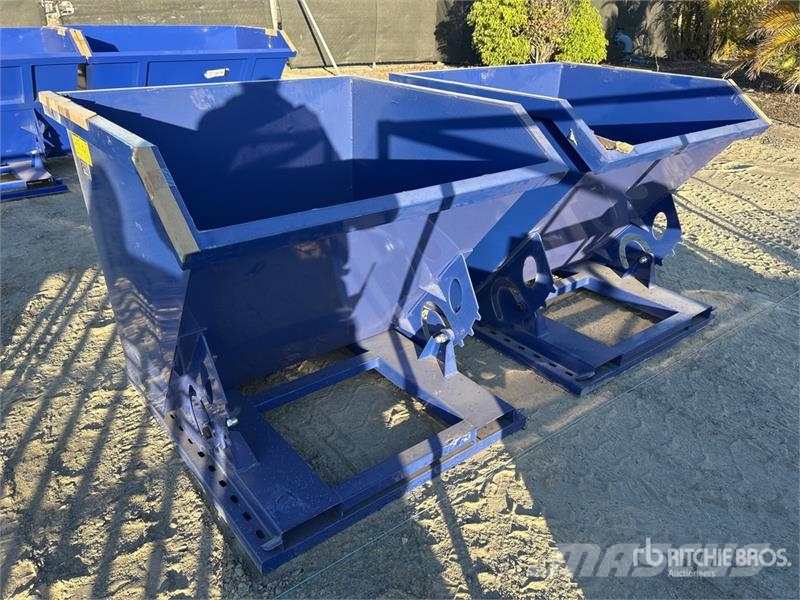 Quantity of (2) Suihe N-1CY-4 1 cyd Self-Dumping Säiliöt ja siilot