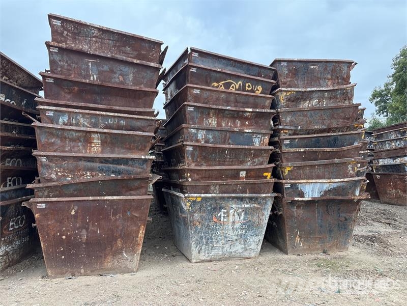  Quantity of (200) Merlo Bins 3 m3 Skip Waste Conta Other