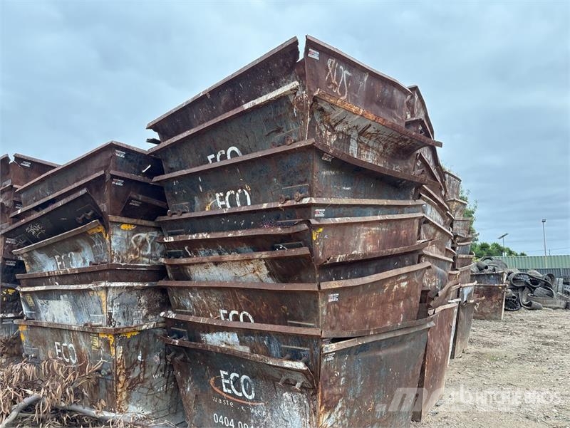  Quantity of (200) Merlo Bins 3 m3 Skip Waste Conta Other