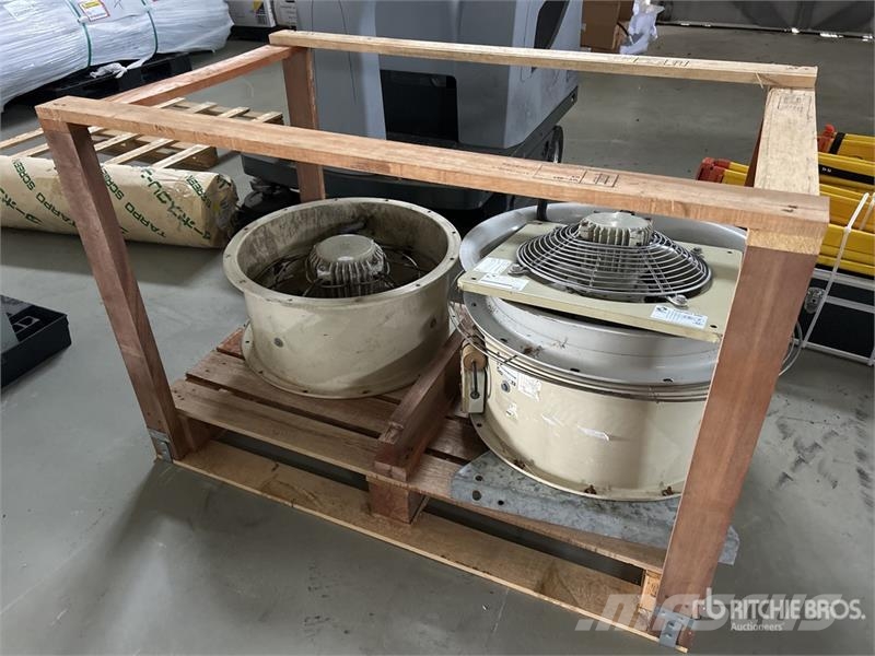 Quantity of (3) 3 Phase Industrial Fans Statyba - Kita