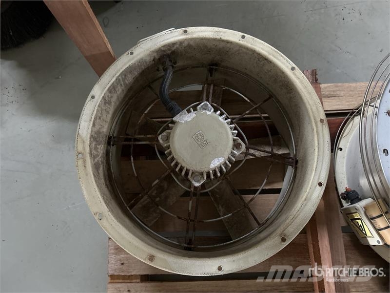 Quantity of (3) 3 Phase Industrial Fans Statyba - Kita