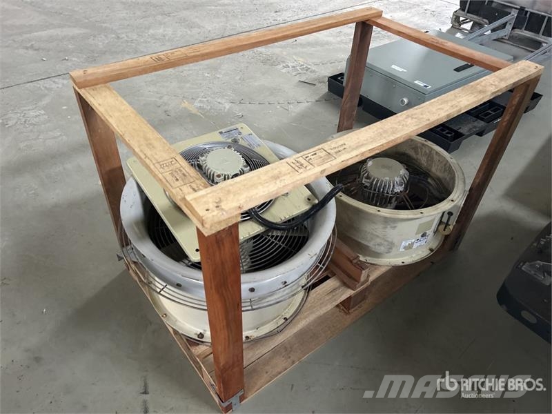 Quantity of (3) 3 Phase Industrial Fans Statyba - Kita