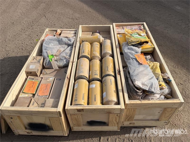  Quantity of (3) Crates of Assorted Parts (Unused)  Other components