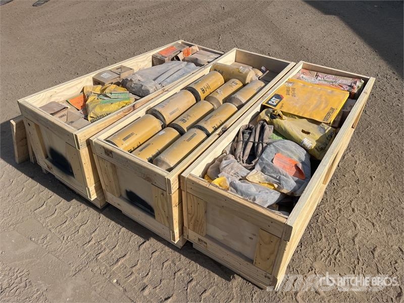  Quantity of (3) Crates of Assorted Parts (Unused)  Other components